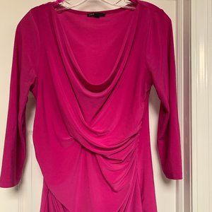Chaus Faux Wrap Blouse
